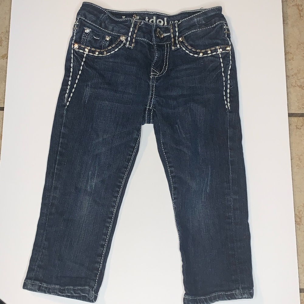 LA Idol cropped jeans